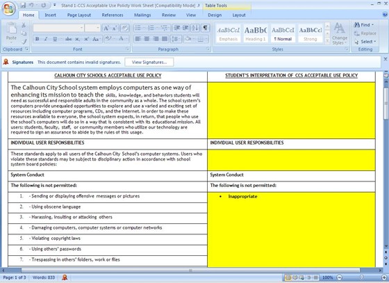 SOCIAL, ETHICAL, AND HUMAN ISSUES: Standard: BCS-CA1-1